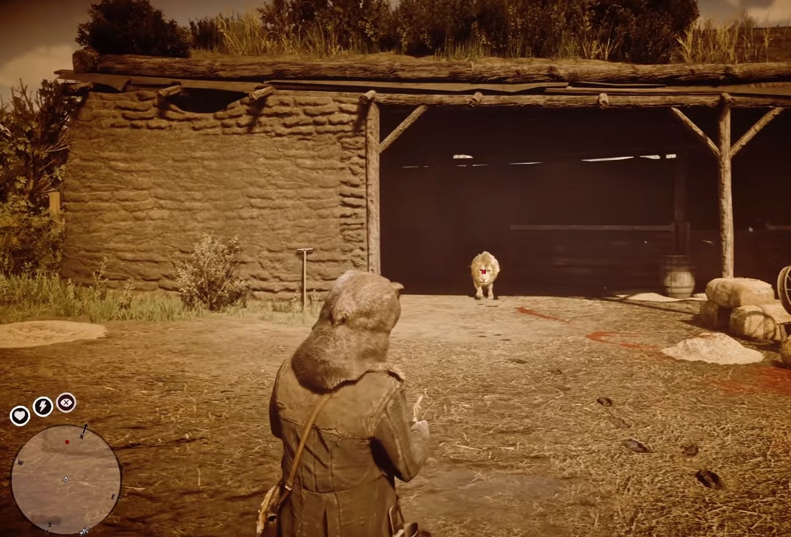 Red Dead Redemption 2 He's British, Of Course Stranger mission Where to find the lion, tiger